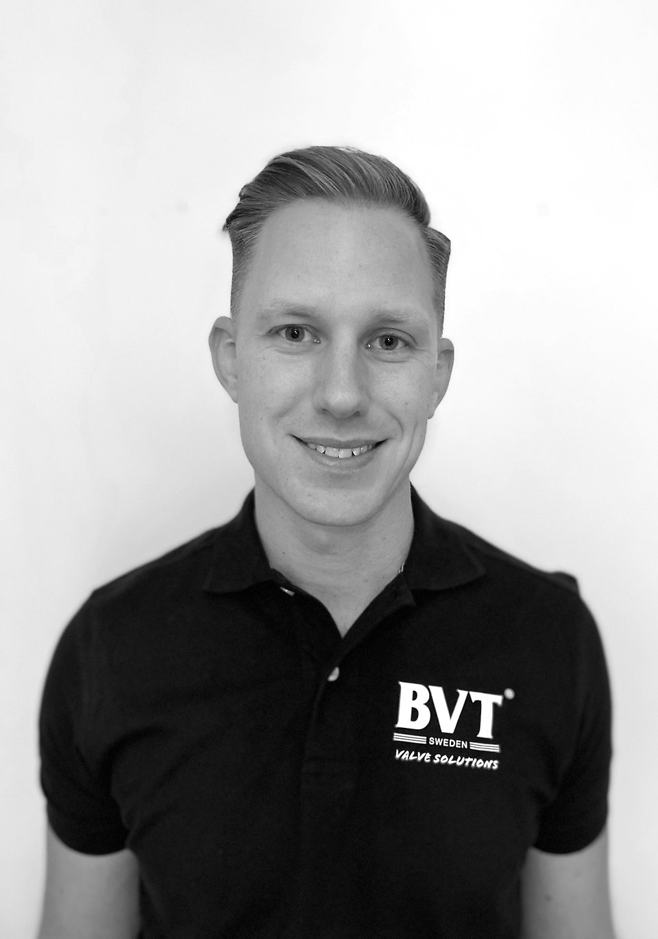 Porträttbild av teknisk säljare från Säffleföretaget BVT Sweden